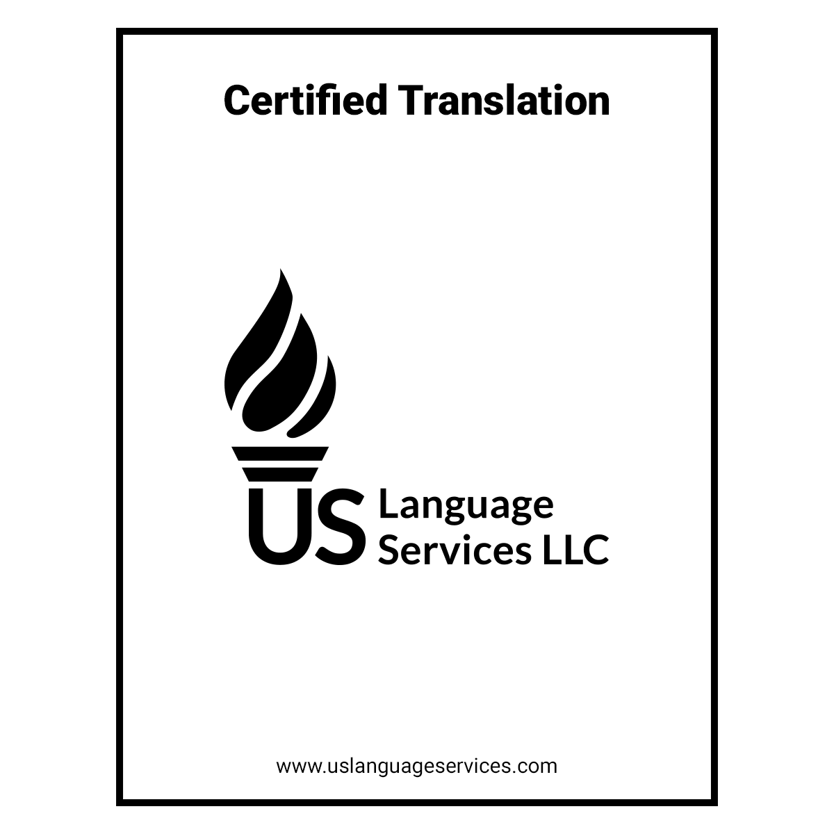 Certified Translation Uscis Acceptance Guaranteed 39page Available 247 9932